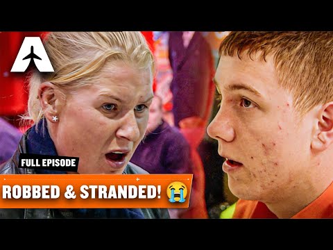 ROBBED IN SPAIN & MISSED FLIGHT! 😭 Airline UK S05 Ep.08