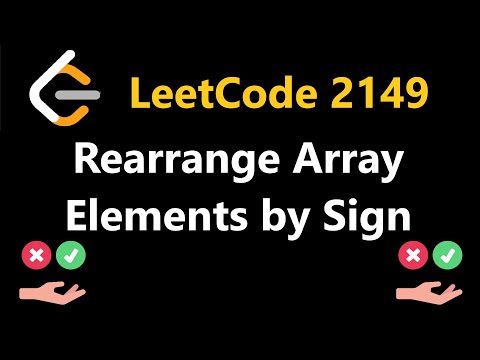 Rearrange Array Elements by Sign - Leetcode 2149 - Python