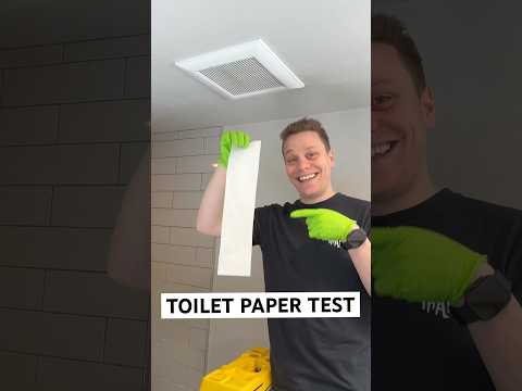 Do the TOILET PAPER TEST! #cleaning #wow #fyp
