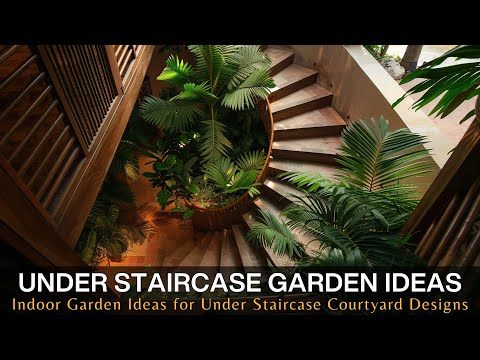 Transforming Your Home: Creative Indoor Garden Ideas for Stunning Under Staircase Courtyard Designs