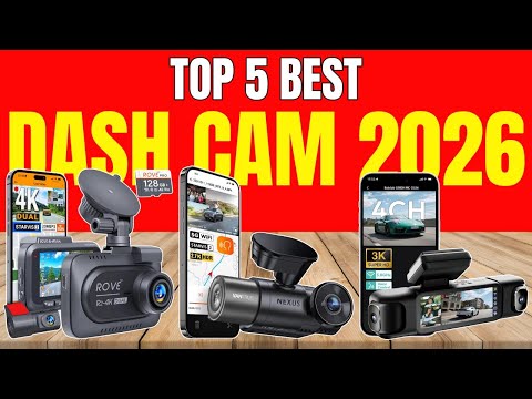 Best Dash Cams 2026 | 4K, 3K & Front+Rear Car Dash Camera Review