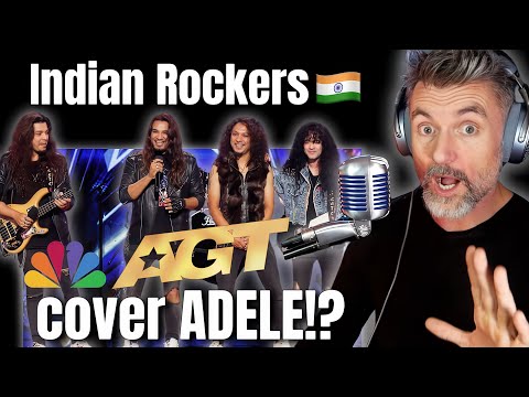 Pro Vocal Coach Reacts to Girish and the Chronicles 🇮🇳-‘Set Fire to the Rain’ Adele | AGT 2025