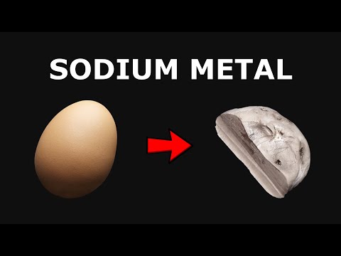 Turning Eggs & Baking Soda into Sodium Metal