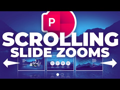 PowerPoint Scrolling Slide Zooms 🔥FREE Slides 🔥