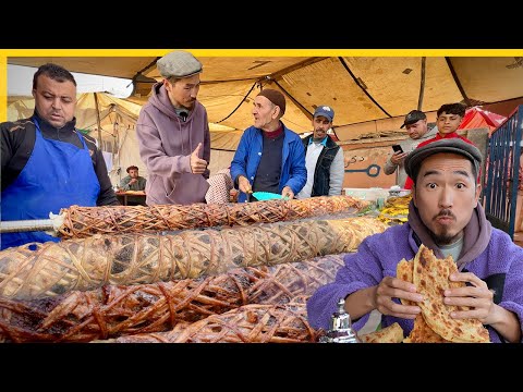Unseen Moroccan Street Food π²π¦ Authentic Souk Tour in El Ksiba, Beni Mellal!!