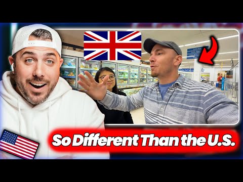 American Shocked by UK Supermarket Tour....Not what I EXPECTED.
