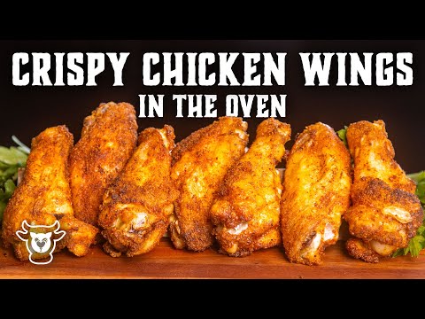 Secrets For The BEST Crispy Baked Chicken Wings In The Oven - So Good!