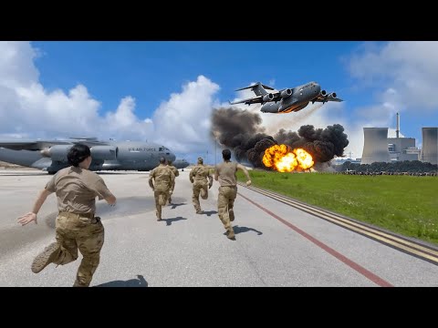 American People's Pride C-17 Globemaster Makes Emergency Takeoff at Full Speed