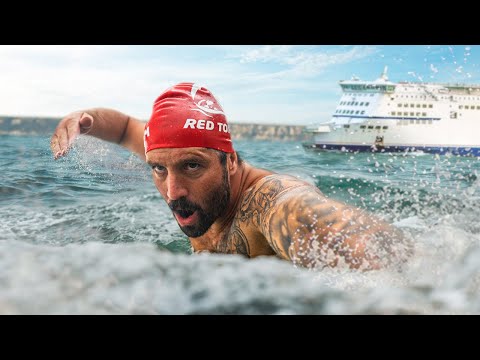 I swam 18 hours nonstop across the English Channel