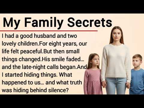 Learn English Through Story Level 3 | Graded Reader | English Story | My Family Secrets
