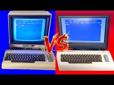 Original Commodore 64 VS C64 Maxi - Review and Comparison