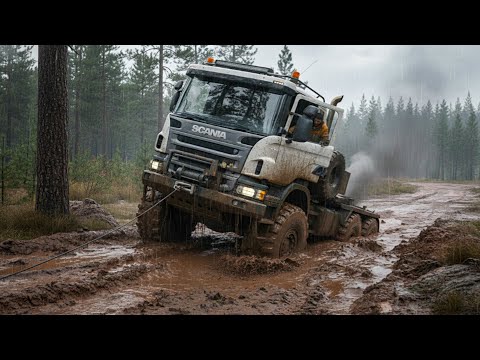 Incredible Trucks: Watch What They Can Do in Mud and Water!