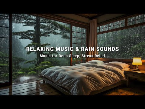 Relaxing Music with Rain And Piano For Stress Relief And Deep Sleep, Gentle Sounds To Calm Your Mind