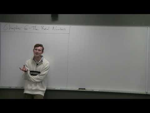 Proof, Set Theory, and Logic - Field Axioms