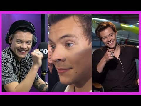 Funny interview moments with Harry Styles