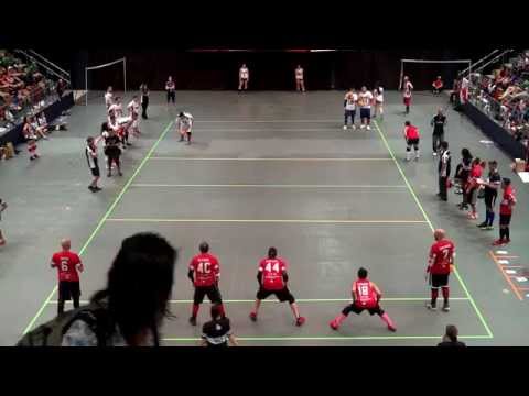 Canada vs USA - Men's Final | Dodgeball World Championship 2014 | 2nd Half