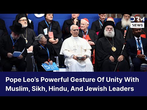 UNFORGETTABLE SCENES: Pope Leo Greets Muslim, Sikh, Hindu, Jewish & Christian Leaders in Rome | AK1F