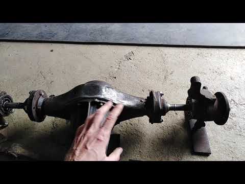 Front drive axle for a mini tractor (continued 1)