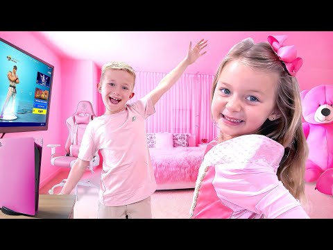 Ivy wants EVERYTHING in ONE COLOR... PINK!