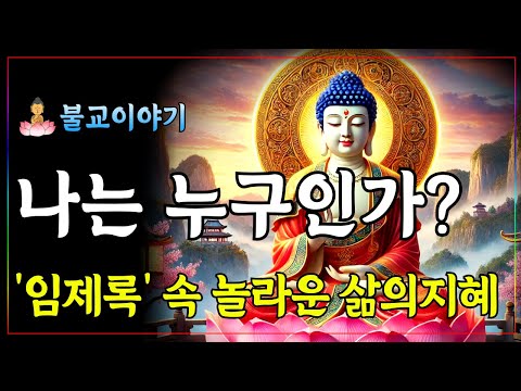 나는 누구인가? '임제록' 진짜 나를 찾고 삶에 평온을 찾는 유일한 방법ㅣ자면서 듣는 불교이야기ㅣ부처님 말씀