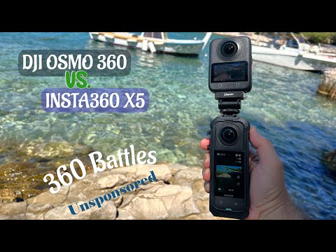 DJI Osmo 360 vs Insta360 X5 360 Battles. Unbiased, Unsponsored full review