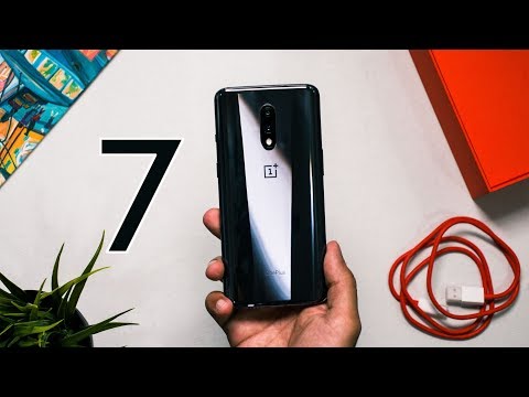 OnePlus 7 Mirror Grey Colour Unboxing & Impressions
