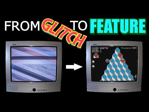 How early computers TRICKED TVs into making color (out of nothing at all)