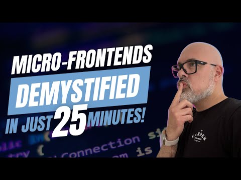 Micro-Frontends demystified in just 25 minutes! #frontend #developers #technology #react #web