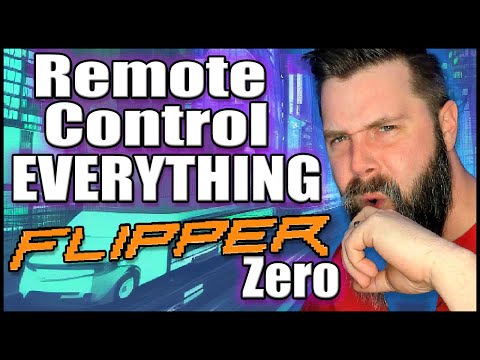 Remote Controlling Everything with Flipper Zero!  SubgGHZ & IR Hacking! 👉🐬 😱😮
