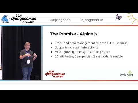 Django + Alpine.js + htmx Ups & Downs with Karen Tracey