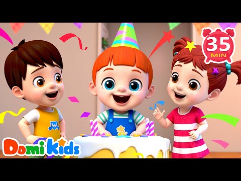 生日快樂 | 开心生日派对🎂 | 宝宝快乐成长 | 幼儿节日启蒙 | 亲子庆祝儿歌🎵 | 宝贝多米