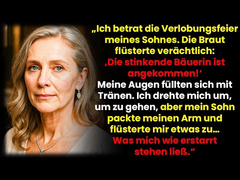„Die stinkende Bäuerin ist da!“ rief sie – Doch mein Sohn flüsterte mir die Wahrheit zu