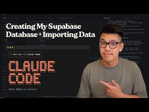 How I Built My Directory’s Supabase Database and Imported Data in Claude Code (Step-by-Step)