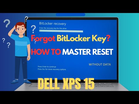 How To Master Reset Laptop When Don't know BitLocker Recovery Key