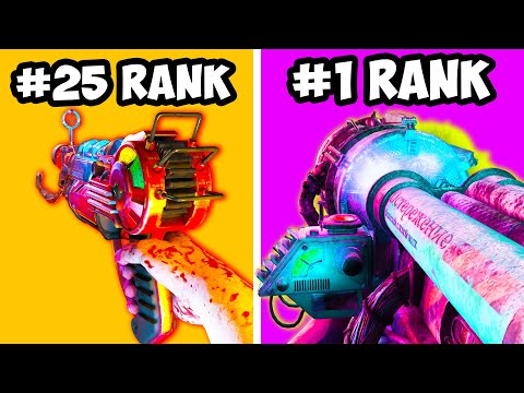 All CoD Zombies Wonder Weapons Worst to Best.