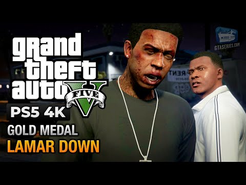GTA 5 PS5 - Mission #70 - Lamar Down [Gold Medal Guide - 4K 60fps]