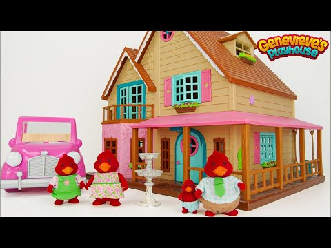 Kids, let's Learn Common Words with Woodzeez Toy Dollhouse!