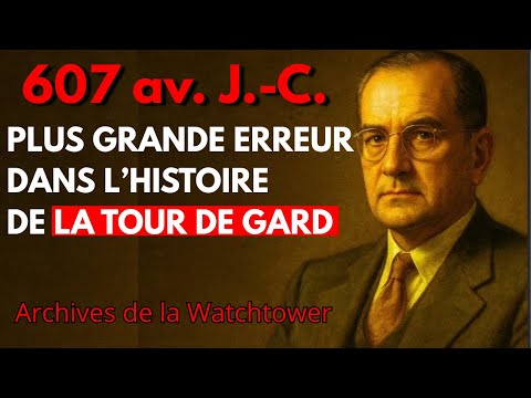 La Vérité Cachée sur 607 av. J.-C. — Le Fondement Fragile de la Doctrine des Témoins de Jéhovah