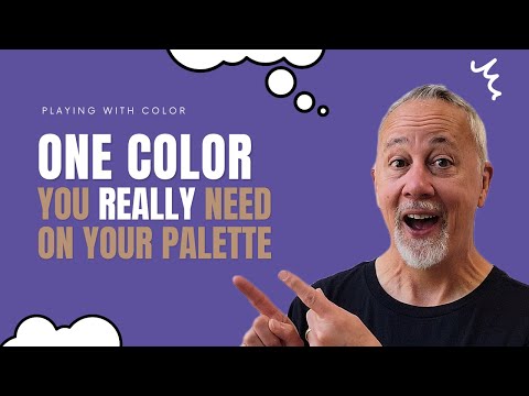 This is a must-have color on my paint palette