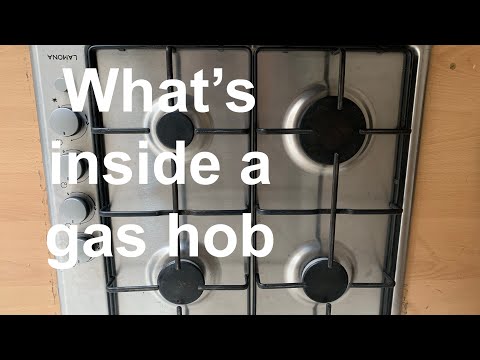 WHATS INSIDE A GAS HOB, gas tutorial on what you will find inside a gas hob and see how it works
