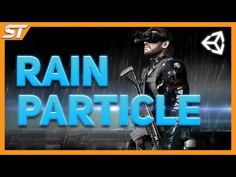EASY Rain Particle in Unity (Particle System Tutorial)