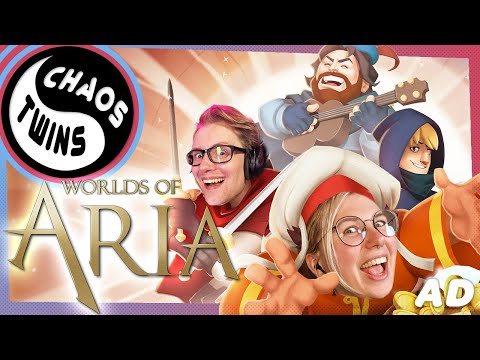 2 humans, AI and Twitch Chat try to play D&amp;D in Worlds of Aria! #ad