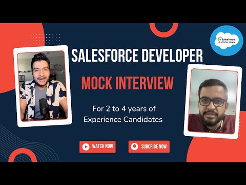 Salesforce Developer Mock Interview 2023 || Salesforce Developer Interview questions #salesforce