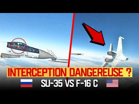 UN SU-35 RUSSE SURPREND UN F16