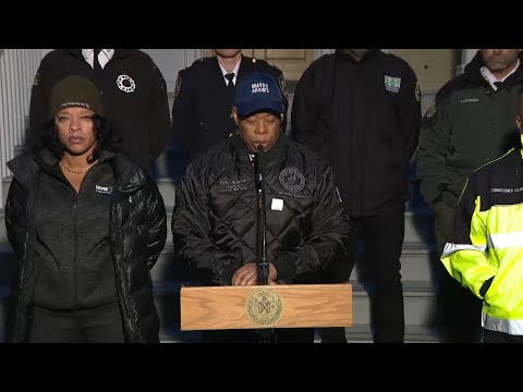 Mayor Adams, city officials give update on NYC storm preparations | FULL PRESSER