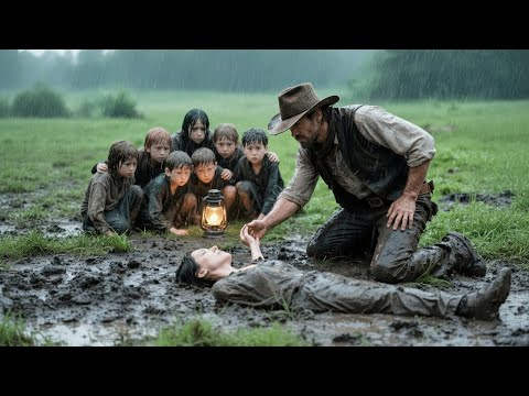 He Found 7 Children Shivering in the Rain — Then Saw Their Mother Collapsing Behind Them