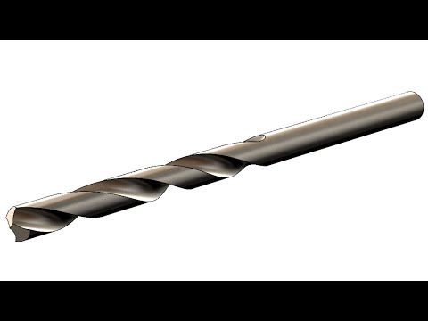 SolidWorks Tutorial #022: drill bit