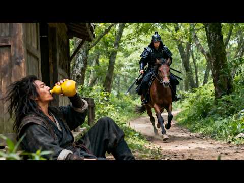 惡霸貪官欺負醉酒男子，殊不知他是隱藏的功夫高手！ #功夫 #kungfu