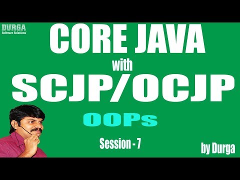 Core Java With OCJP/SCJP: OOPs(Object Oriented Programming) Part-7||overriding ||varargs method