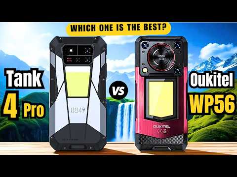 Unihertz Tank 4 Pro vs OUKITEL WP56 | Full comparison🔥